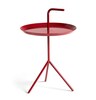 Hay DLM Side table in Red, Black & White