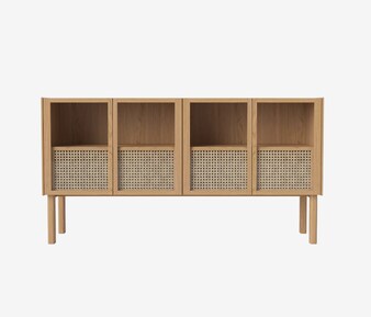 Bolia Cana Sideboard Eiche geölt in Nature & White