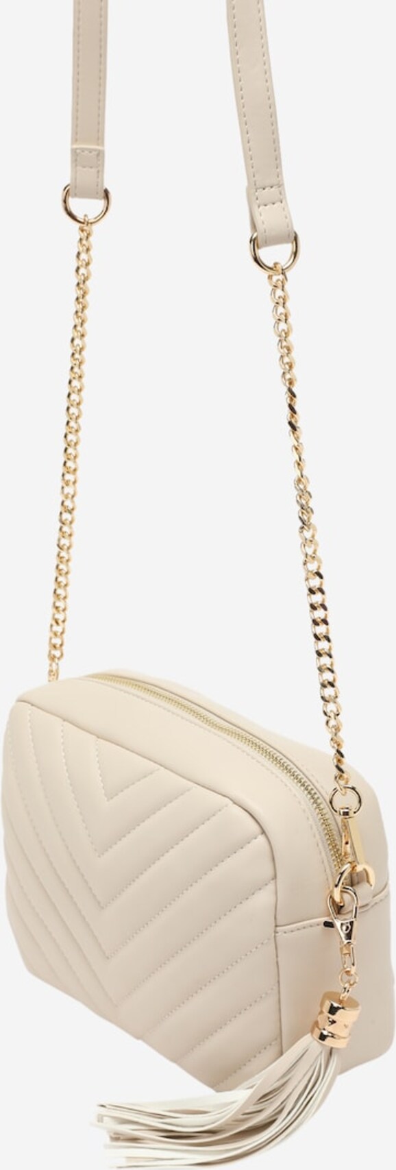 Crossbody Bag 'Eleni' in white & black