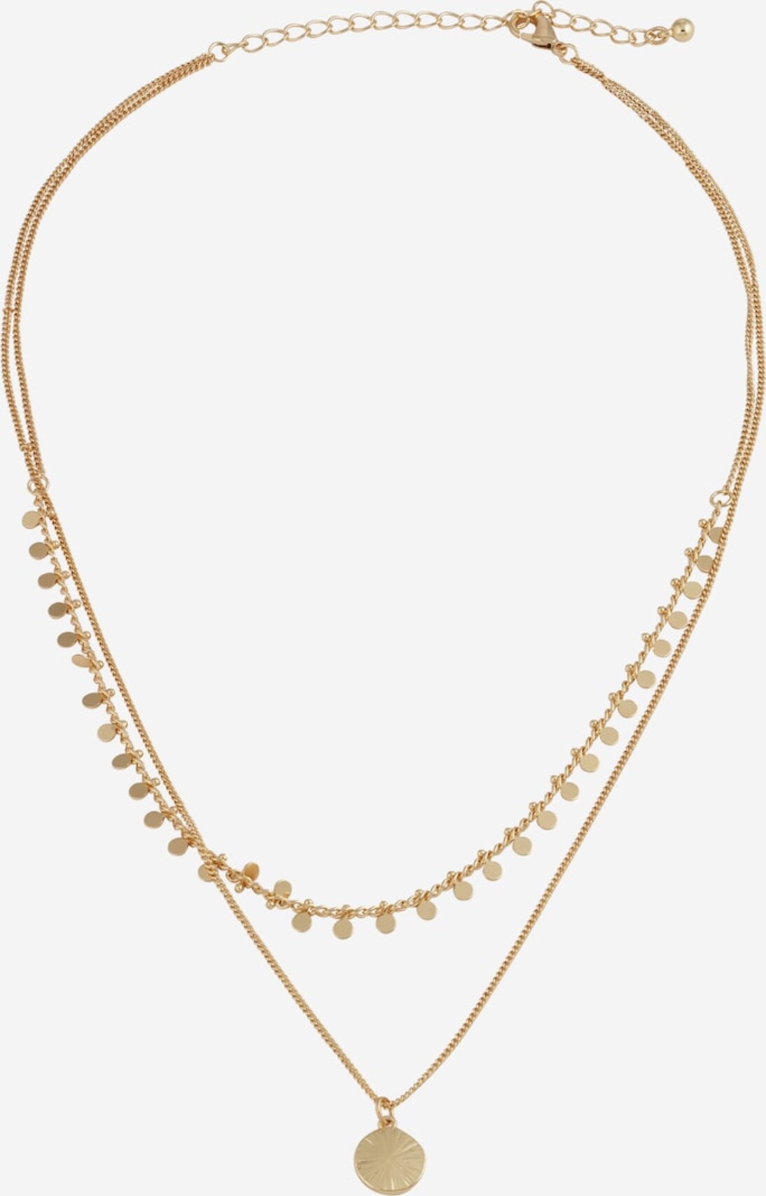 Necklace 'Theresa' in gold, silver & rose