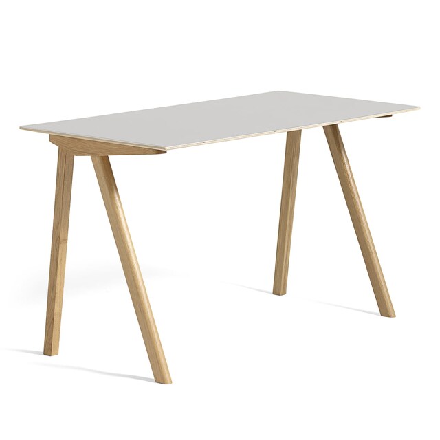 Hay Copenhagen CPH90 Desk in White & Brown