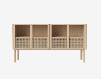 Bolia Cana Sideboard Eiche geölt in White & Nature